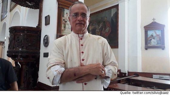 Bischof Báez wurde in Nicaragua attackiert. (Foto: https://twitter.com/silviojbaez)