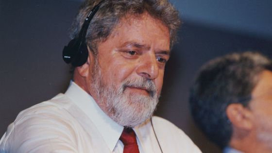Präsident Lula, während seiner ersten Amtszeit 2003. (Archivfoto) Foto: LSE Library/Flickr 