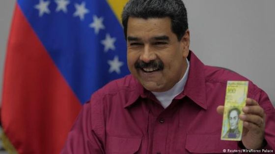 Präsident Nicolas Maduro steuert immer weiter auf eine Staatspleite zu. Foto: Reuters/Miraflores Palace