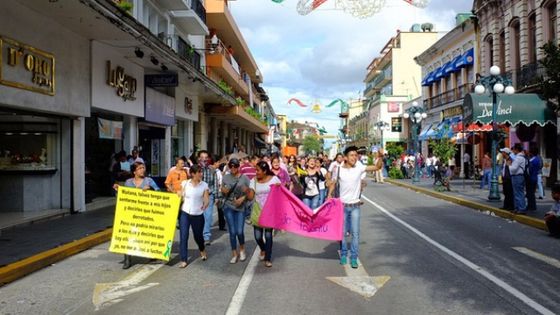 in ganz Mexiko gab es in den vergangenen Jahren immer wieder Lehrerproteste gegen die von der Regierung beschlossene Bildungsreform. Foto: Ness, CC BY-SA 2.0