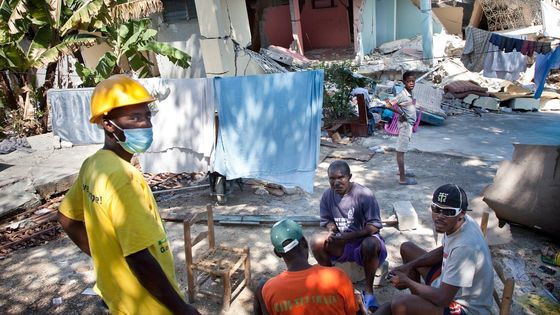 Hier stand einmal der Konvent der Oblaten-Schwestern in Port-au-Prince, Haiti. Das Erdbeben 2010 zerstörte es. (Archivbild: Escher/Adveniat)