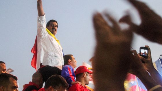 Nicolás Maduro im Wahlkampf 2013. Foto: Joka Madruga, CC BY 2.0.