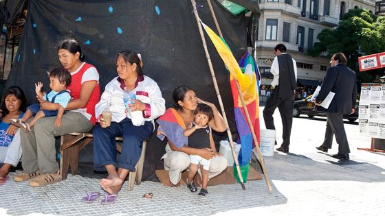 Der Anführer des indigenen Volkes der Qom kämpft für die Gleichberechtigung in Buenos Aires (Symbolfoto: Pohl/Adveniat)