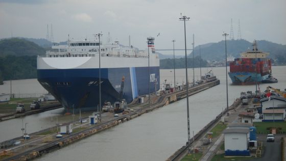 Bislang ohne Konkurrenz: Der Panamakanal. Foto: Enrique. CC BY-NC-SA 2.0
