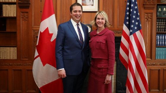 Andrew Scheer, Vorsitzender der konservativen Partei Kanadas, im Vorfeld der NAFTA-Verhandlungen in Washington. Foto: Andrew Scheer/Flickr