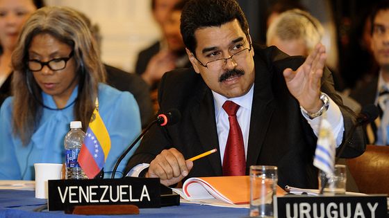Venezuelas Präsident Nicolas Maduro kann per Dekret bis Dezember weiterregieren. Foto: Juan Manuel Herrera/OAS. CC-BY-NC-ND-2.0