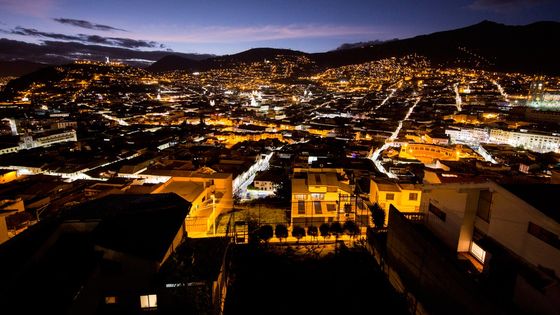 Die Hauptstadt Quito (Foto: Pohl/Adveniat)