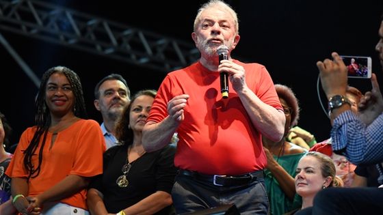 Lula da Silva beim Weltsozialforum im März 2018 in Salvador da Bahía, Brasilien. Foto: Thomas Milz