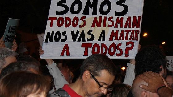 Solidaritätskundgebung für Staatsanwalt Nisman in Buenos Aires im Januar 2015 nach seinem Tod. Foto: jmalievi, CC BY-NC 2.0.