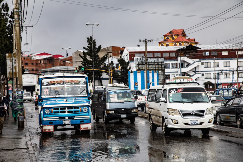 Verkehrsunfall, Bolivien