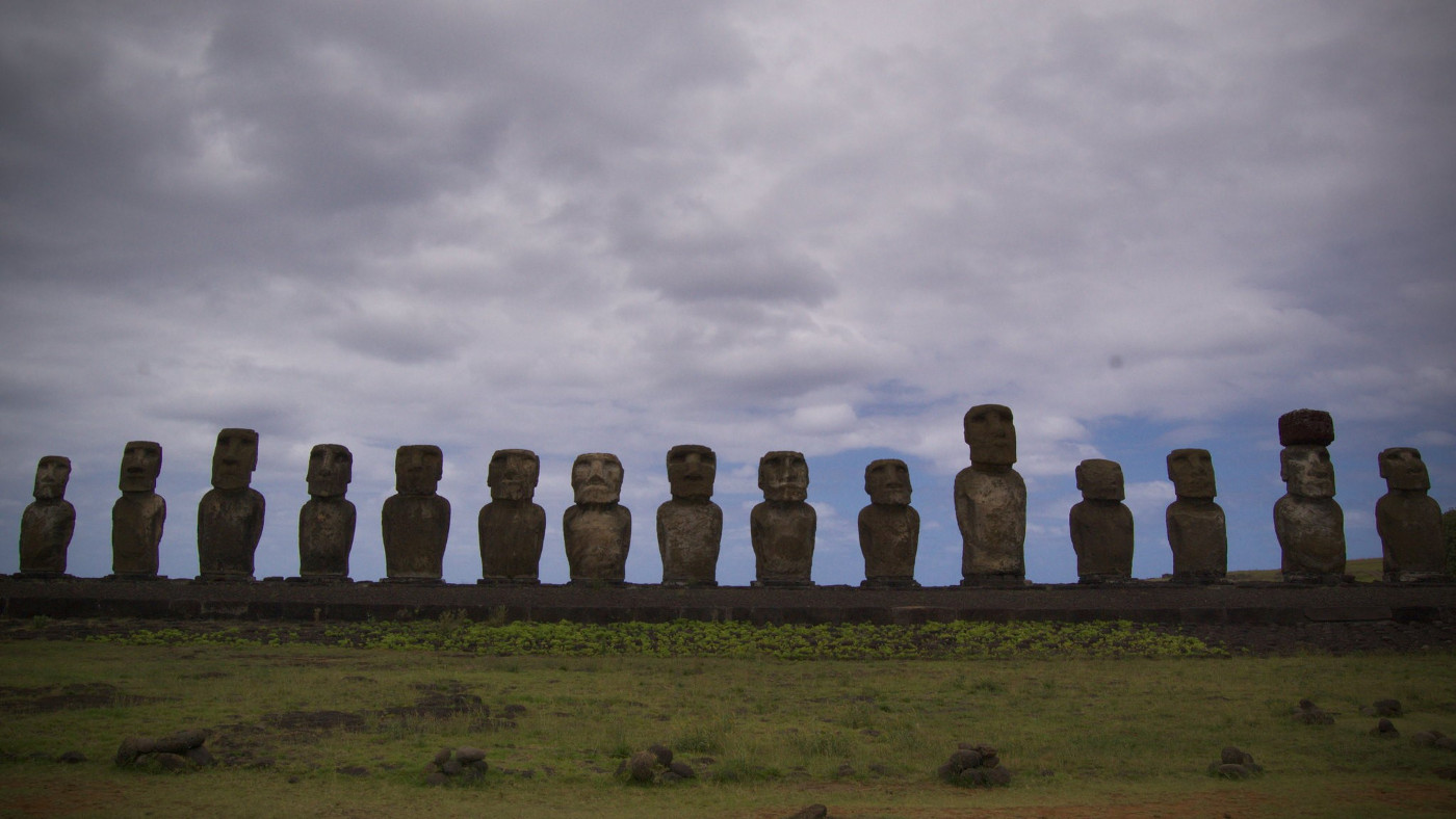 Moai, Osterinsel, Chile, Rapa Nui