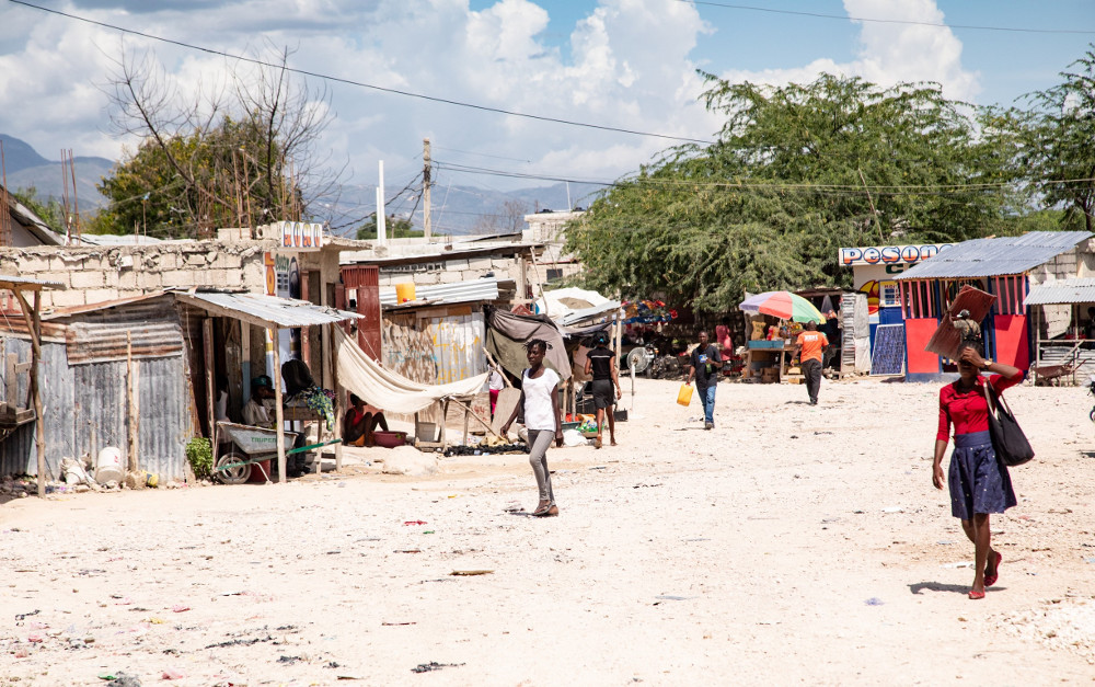 Haiti, Corona, Covid-19, Armenviertel