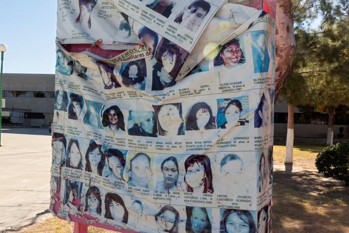 Überall in Ciudad Juárez hängen Plakate mit Suchanzeigen von Vermissten. Die Grenzstadt zu den USA erlangte traurige Berühmtheit als Knotenpunkt für Menschenhandel. Foto (Symbolbild): Adveniat/Jürgen Escher