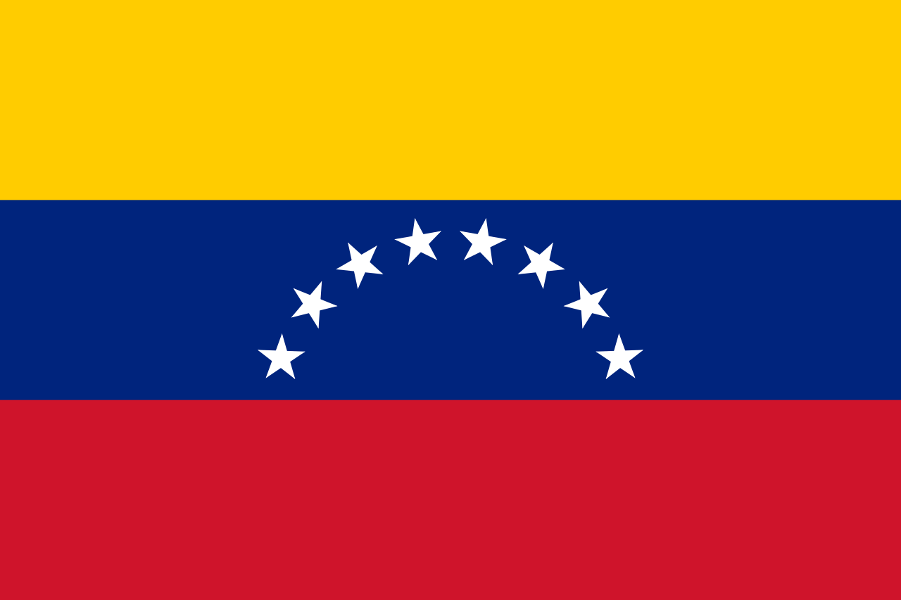Nationalflagge von Venezuela