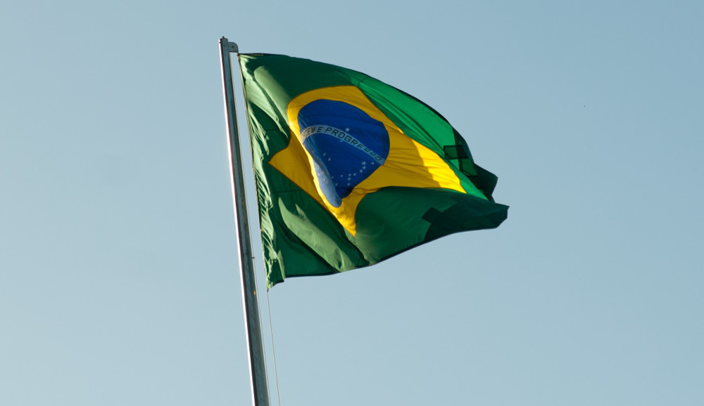 Brasilien, Flagge, 