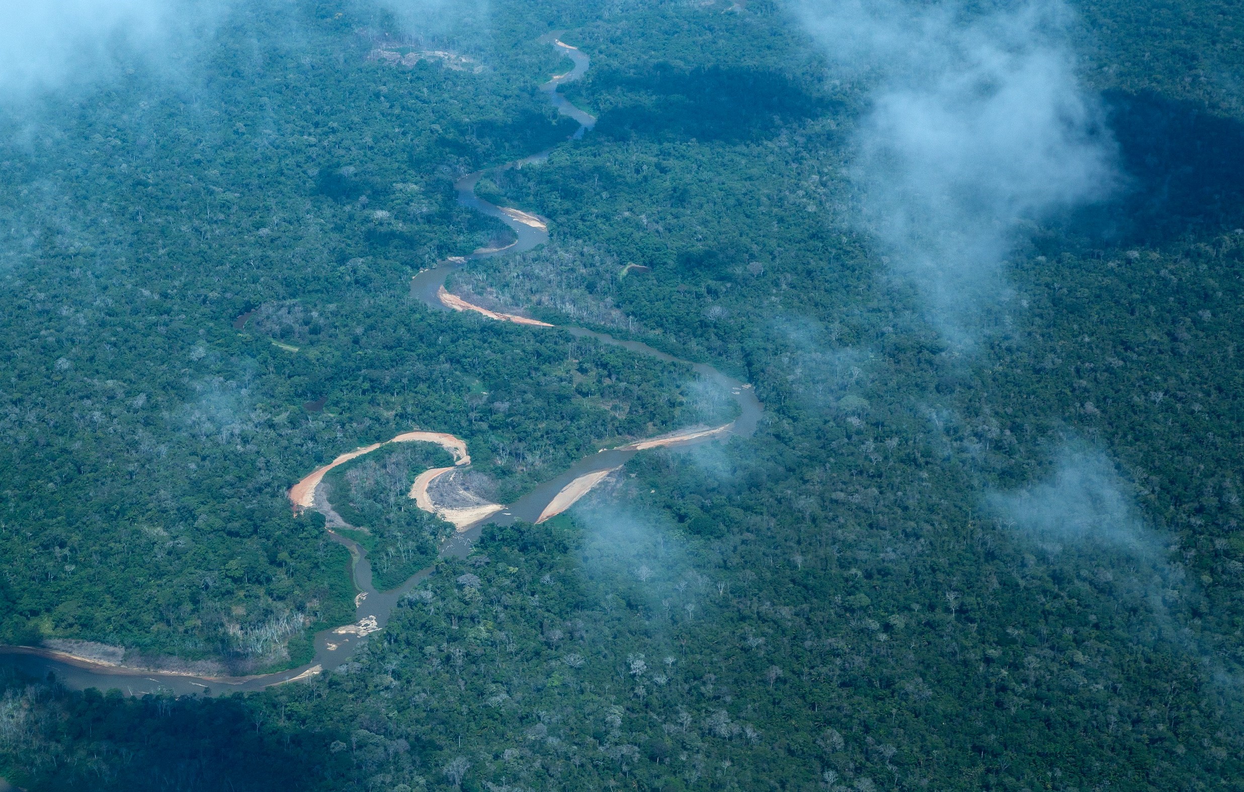 Lateinamerika Brasilien Amazonas Luftbild Adveniat